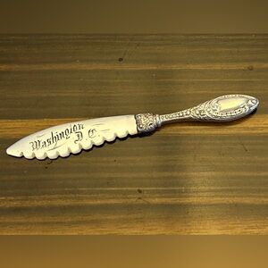 Antique Sterling and Mother of Pearl Letter Opener